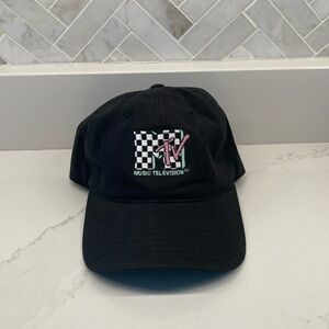 MTV Black Adjustable Hat